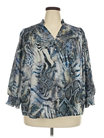 T Tahari 3/4 Sleeve Blouse (view 1)