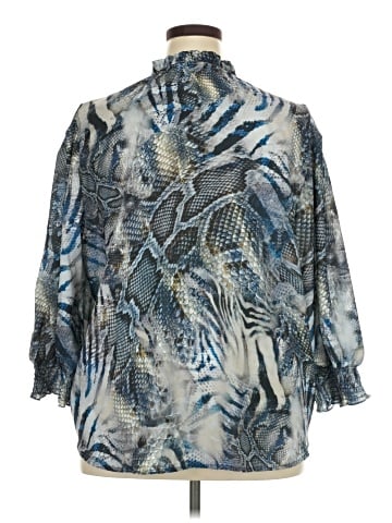 T Tahari 3/4 Sleeve Blouse (view 2)