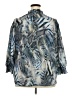 T Tahari Silver 3/4 Sleeve Blouse Size 3X - photo 2
