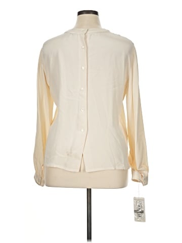 Carlisle Long Sleeve Silk Top (view 2)