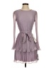 City Studio Purple Cocktail Dress Size S - photo 1