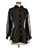 Pink Lily 100% Polyester Black Long Sleeve Blouse Size XS - photo 1