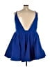 Mac Duggal 100% Polyester Blue Cocktail Dress Size 24 - photo 2