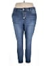 Maurices Solid Blue Jeans Size 22 - photo 1