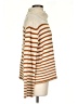 CeCe Stripes Tan Turtleneck Sweater Size S - photo 4
