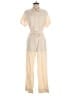 Universal Thread Solid Ivory Jumpsuit Size 2 - photo 1