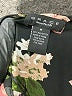 Grace Floral Black 3/4 Sleeve Blouse Size M - photo 7