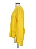 BCBGMAXAZRIA 100% Silk Yellow Long Sleeve Silk Top Size S - photo 5