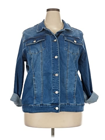 Jessica McClintock Denim Jacket (view 1)