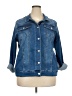 Jessica McClintock Blue Denim Jacket Size 2X - photo 1