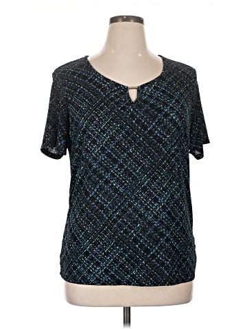 Jaclyn Smith Short Sleeve Blouse (view 1)