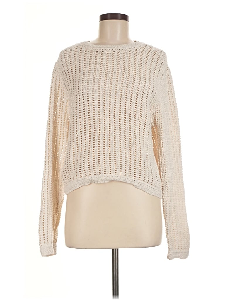 Pre-owned Universal Thread Pullover Sweater In Ivory