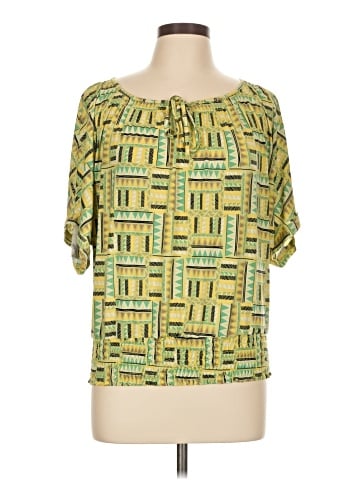 Skye's The Limit Short Sleeve Blouse (view 1)