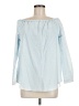 Rag & Bone 100% Cotton Blue 3/4 Sleeve Blouse Size M - photo 1