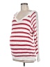 A Pea in the Pod Stripes Red Pullover Sweater Size Med Maternity - photo 1