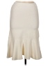 BCBGMAXAZRIA Solid Ivory Formal Skirt Size M - photo 1