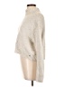 American Eagle Outfitters Metallic Silver Turtleneck Sweater Size L - photo 5