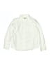 Crewcuts 100% Cotton Solid Ivory Long Sleeve Button-Down Shirt Size 8 - photo 1