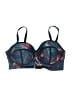 Swimsuits for all Print Blue Swimsuit Top Size 12 - photo 1