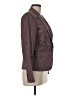 MICHAEL Michael Kors Houndstooth Burgundy Blazer Size 8 - photo 4
