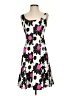 Nine West Graphic White Cocktail Dress Size 4 - photo 1