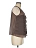 Ark & Co. 100% Polyester Brown Sleeveless Blouse Size M - photo 4