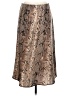 Sanctuary 100% Polyester Animal Print Brown Formal Skirt Size L - photo 1