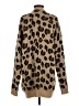 Hayden 100% Acrylic Animal Print Brown Cardigan Size S - photo 2