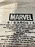 Marvel Silver Short Sleeve Top Size 6 - photo 3