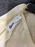 Glam 100% Polyester Ivory Sleeveless Top Size S - photo 7