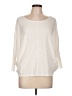 Express Ivory 3/4 Sleeve Top Size L - photo 1