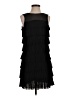 Ted Baker London 100% Polyester Black Cocktail Dress Size 2 (0) - photo 1