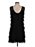 Ted Baker London 100% Polyester Black Cocktail Dress Size 2 (0) - photo 2
