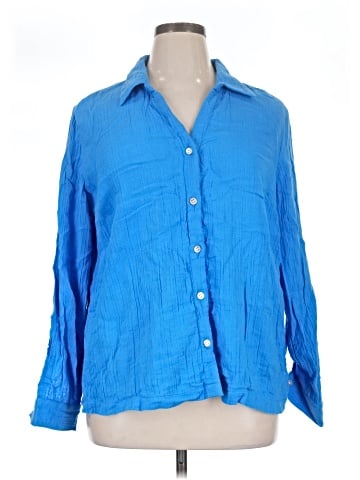 Soft Surroundings Long Sleeve Blouse (view 1)