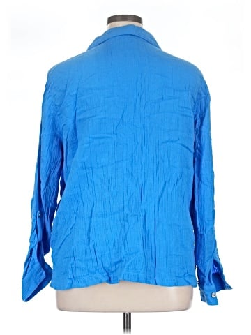 Soft Surroundings Long Sleeve Blouse (view 2)