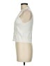 Caroline Constas Ivory Sleeveless Button-Down Shirt Size M - photo 5