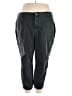 Torrid Green Cargo Pants Size 26 - photo 1