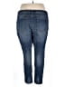 Cato Solid Blue Jeans Size 22 - photo 2