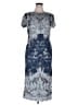 JS Collections 100% Nylon Blue Cocktail Dress Size 14 - photo 1