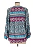 Umgee Teal 3/4 Sleeve Blouse Size L - photo 2
