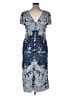JS Collections 100% Nylon Blue Cocktail Dress Size 14 - photo 2