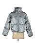 Old Navy 100% Nylon Metallic Silver Snow Jacket Size S - photo 1