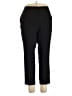 Le Suit Solid Black Dress Pants Size 14 Petite - photo 1