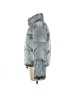 Old Navy 100% Nylon Metallic Silver Snow Jacket Size S - photo 5