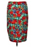 Lularoe Print Teal Casual Skirt Size M - photo 2