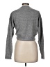 Mono b Gray Long Sleeve Top Size M - photo 2