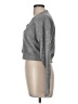 Mono b Gray Long Sleeve Top Size M - photo 5