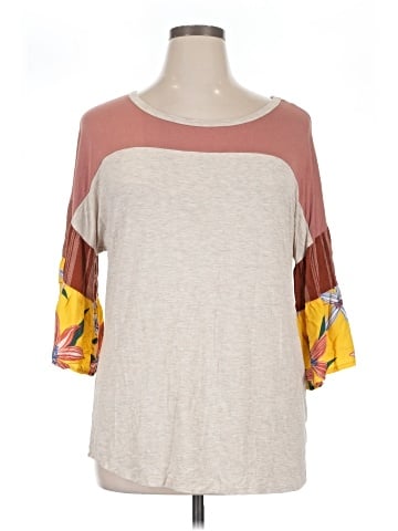 Oddi 3/4 Sleeve T-Shirt (view 1)