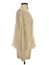 Wet Seal 100% Acrylic Metallic Gold Pullover Sweater Size S - photo 4