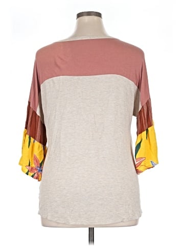 Oddi 3/4 Sleeve T-Shirt (view 2)